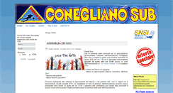 Desktop Screenshot of coneglianosub.it