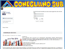 Tablet Screenshot of coneglianosub.it